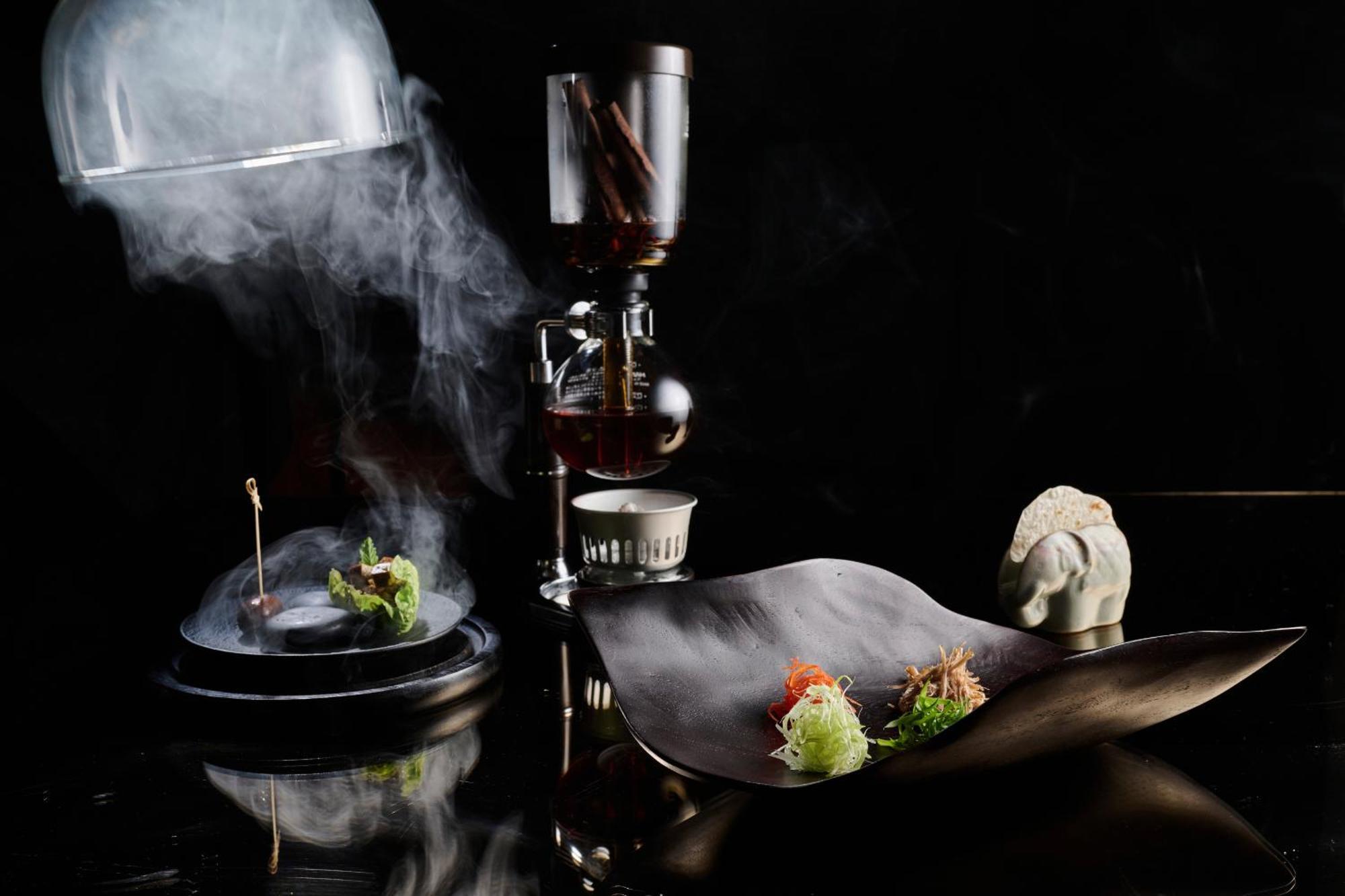 Siam Kempinski Hotel Bangkok Exterior photo A siphon coffee